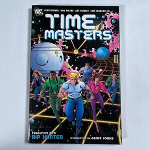 Time Masters TPB Graphic Novel DC Comics Lewis Shiner OOP Rare Bob Wayne